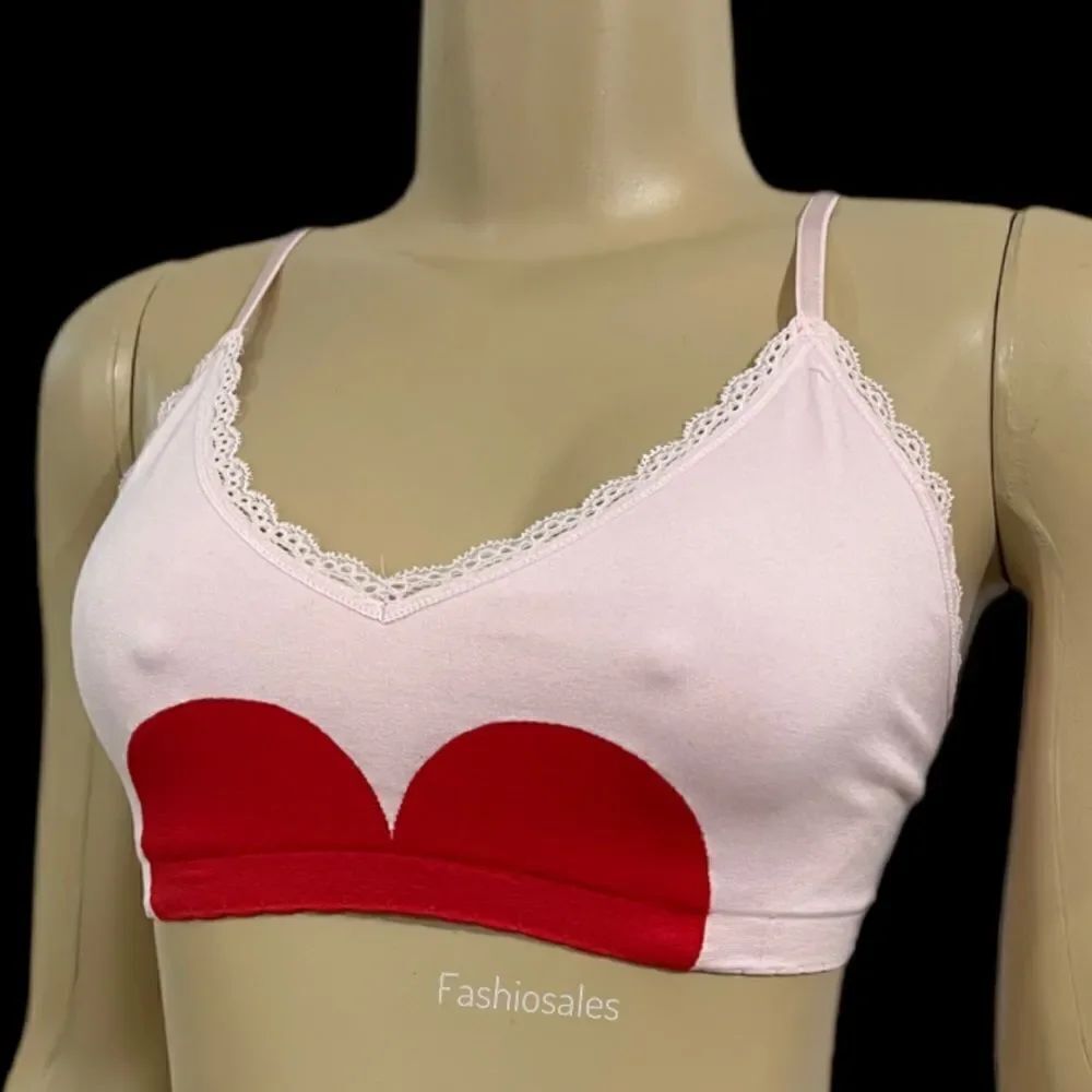 Victoria’s Secret The Lounge Supersoft Unlined bralette bra Pink